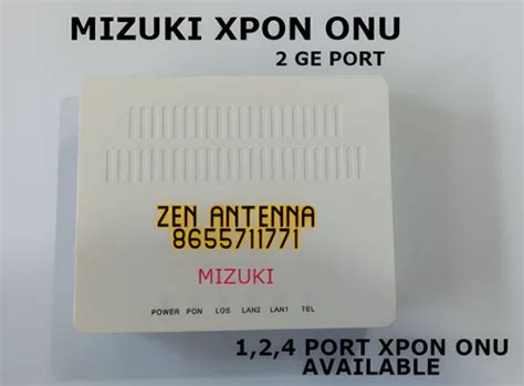 MIZUKI 1 year XPON 2 PORT ONU, greater than 1gbps at best price in ...