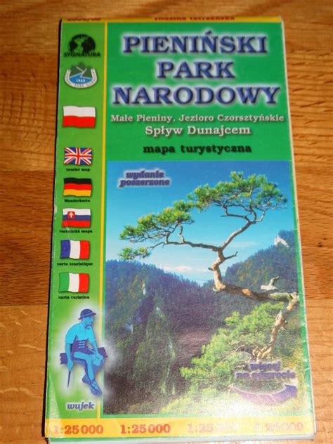 Pieniński Park Narodowy mapa turystyczna 1 25 000 14272804562