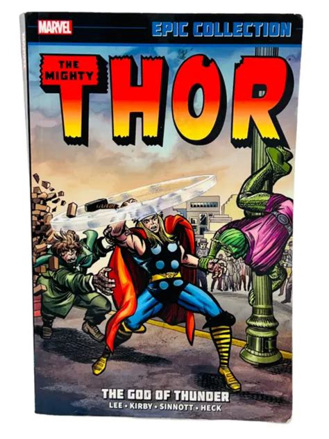 Thor The God Of Thunder Graphic Novel Marvel Comics Epic Collection