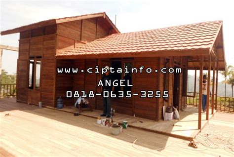 Jual Rumah Kayu Knockdown Murah Di Makassar CIPTAINFO