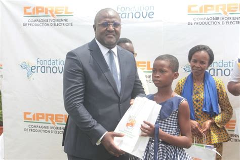 Côte d Ivoire Éducation la CIPREL fait un don de kits scolaires à