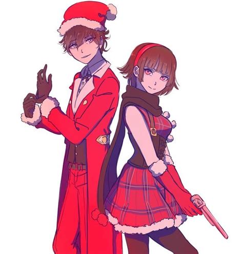 Daily Art Post 365 Makoto And Ren Persona Persona 5 Joker Persona