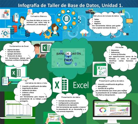 Infografia Bases De Datos Microsoft Excel