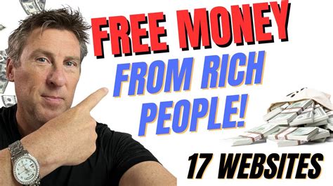 Websites Where Kind Rich People Literally Give Away Free Money Not