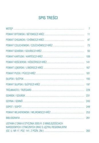 Polsko Kaszubski S Ownik Nazw Miejscowych I Fizjograficznych Czec