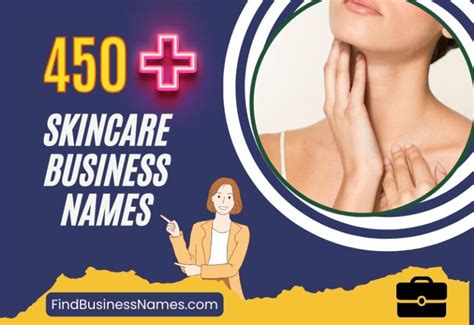 450 Skincare Business Names Youthful And Organic