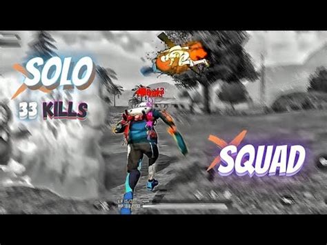 I Broke My Kill Record 33 Kills Op Solo Vs Squad Gameplay Free Fire