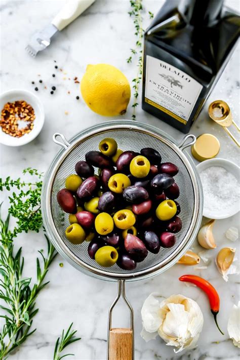 The Best Easy Marinated Olives Recipe