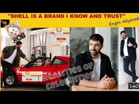 Engin Aky Rek As First Brand Ambassador The Face Of Shell Turkey