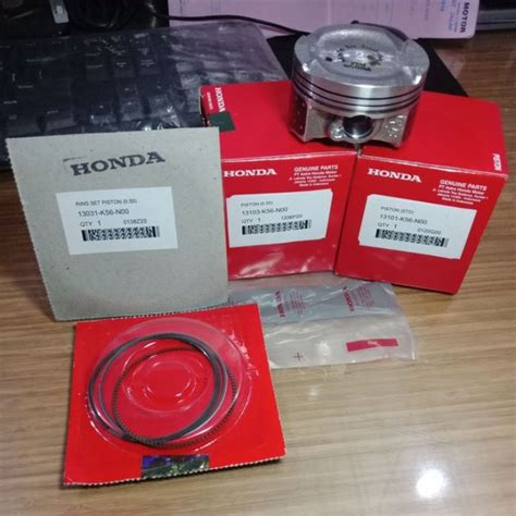 Jual Piston Ring Seher K Cb Cbr Supra Gtr Sonic R New Led Size Os