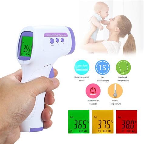 Non Contact Infrarood Thermometer Ir Voorhoofd Dig Grandado