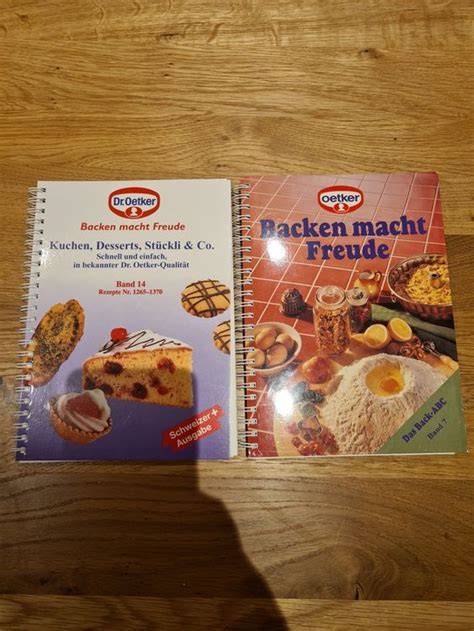 Dr Oetker Backbuch Je 3 Fr Kaufen Auf Ricardo