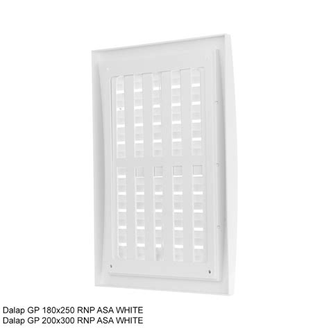 Dalap RNP ASA Plastic Ventilation Grille With Mechanically Operated