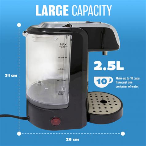 2 5l Instant Hot Water Dispenser Tea Coffee Boil Kitchen Tank Kettle Electric Home Kitchen Office