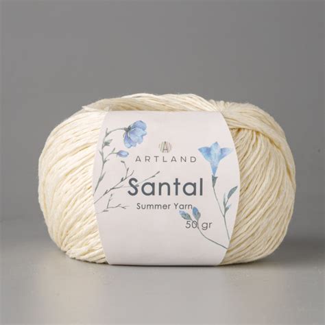 Пряжа Artland Santal Summer Yarn 5 мотков 100 м 50 гр Цвет 01