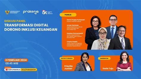 LIVE Transformasi Digital Dorong Inklusi Keuangan Bersama Prakerja