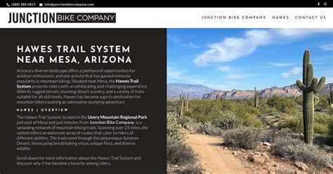 Hawes Trail System | Junction Bike Company and Rentals