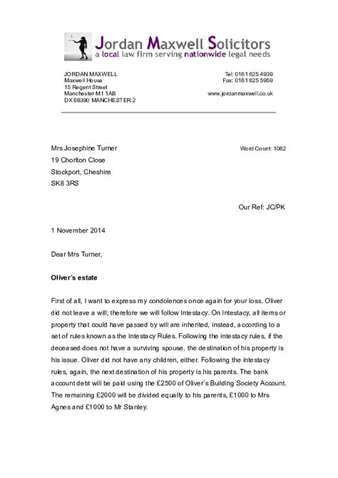 Doc Succession Law Client Letter Panos Polycarpou