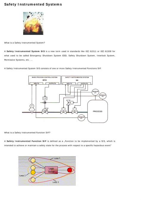 Pdf Safety Instrumented Systems Mostek Safety Instrumented