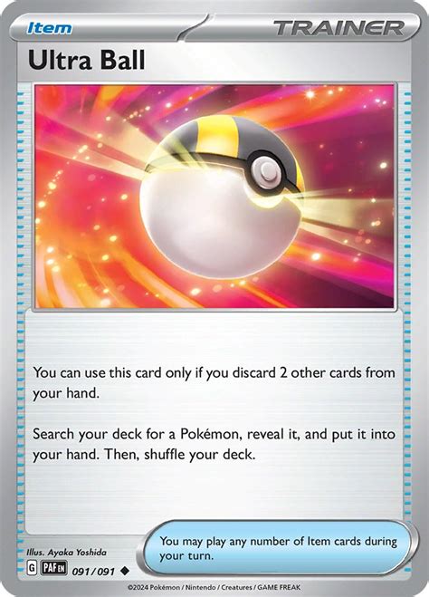 Ultra Ball #91 Prices | Pokemon Paldean Fates | Pokemon Cards