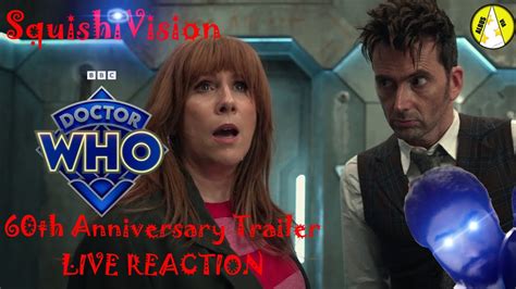 Doctor Who 60th Anniversary Specials LIVE Official Trailer Reaction