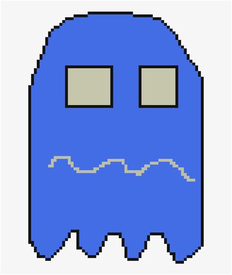 Pacman Ghost Blue