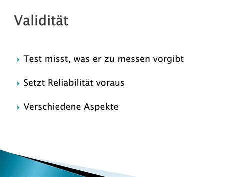 Ppt Objektivit T Reliabilit T Validit T Powerpoint Presentation