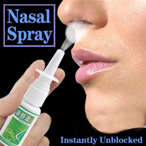 Nasal Spray Sprays Fast And Effectivetreatment Chronic Rhinitis Sinusitis Sprays Spray Rhinitis