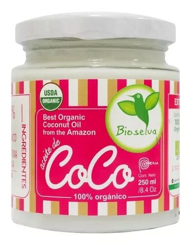 Aceite De Coco Orgánico Extra Virgen en venta en Lima Lima por sólo S