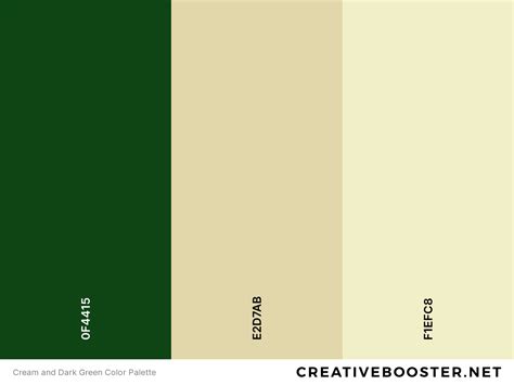 25 Best Colors That Go With Dark Green Dark Green Color Palettes Creativebooster