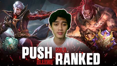 PEJUANG SOLO EPIC KE GLORY MOBILE LEGENDS YouTube