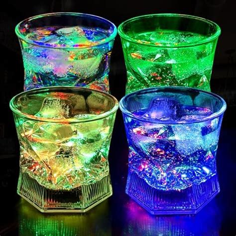 Amazon Light Up Margarita Glasses With Color Changing LED Lights