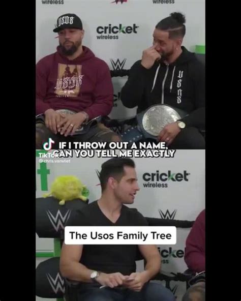 Foreverly Jay on Tumblr: The Usos explaining the family tree is so ...