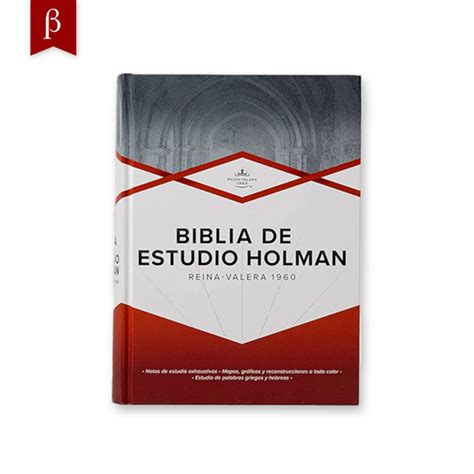 Biblia De Estudio Rvr Holman Librer A Bibl On