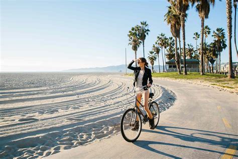 Bike Riding On The Beach