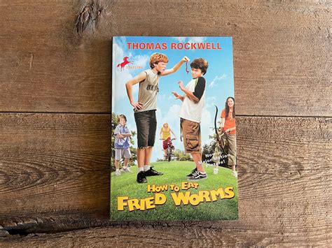 How To Eat Fried Worms Thomas Rockwell Full Color Photos Etsy