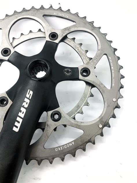 Sram Power Spline Doube T Road Bike Crankset Sports Equipment