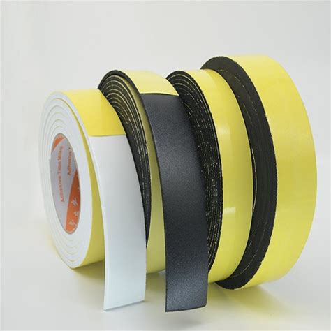 Black Sponge Single Sided Acrylic Adhesive EVA Masking Foam Tape