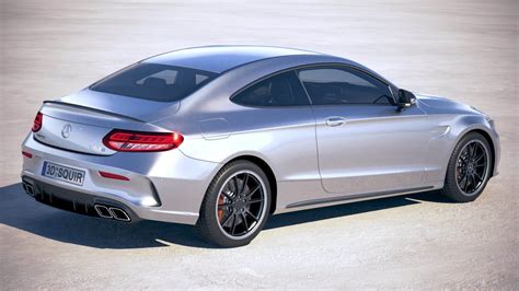 Mercedes Benz Amg C63 Coupe 2019 3d Model By Squir