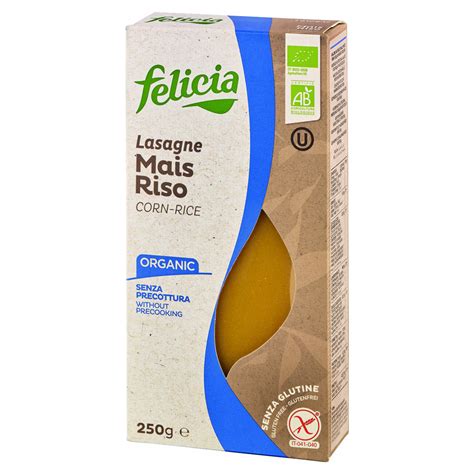 Felicia Bio Mais Reis Lasagne Glutenfreie Pasta G Biom