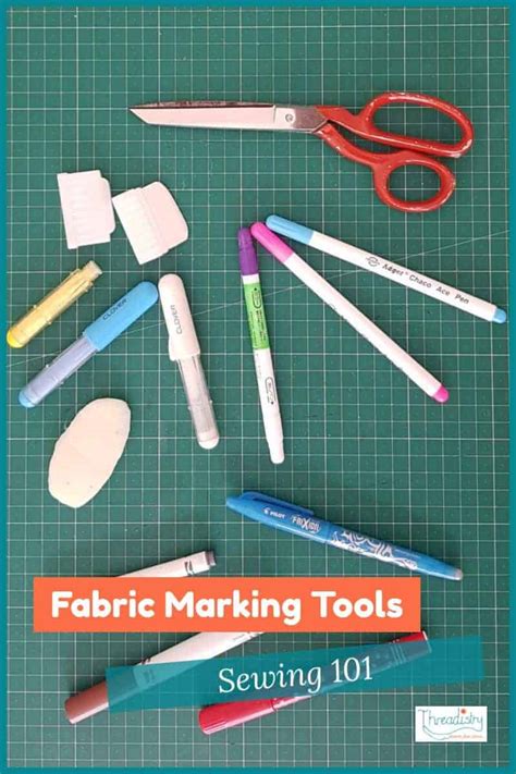 Fabric Marking Tools for perfect sewing!