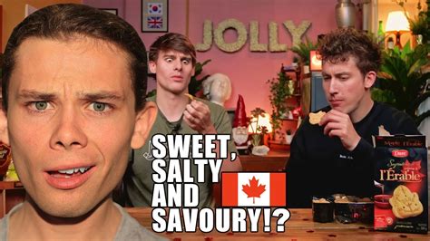 Australian Reacts To Brits Try Canadian Snacks Youtube