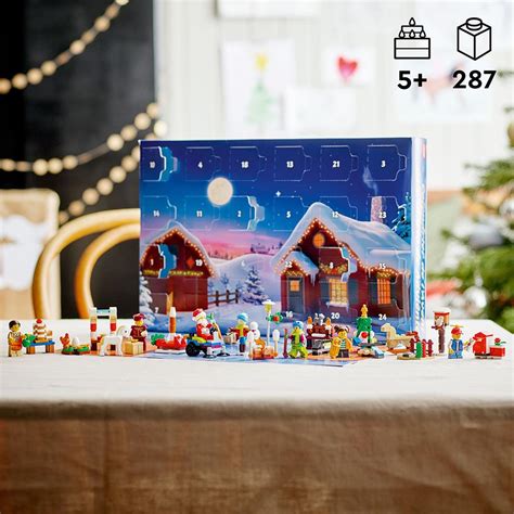 The LEGO City Advent Calendar - Hammacher Schlemmer