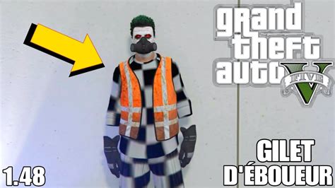 AVOIR UNE TENUE EN DAMIER GILET D ÉBOUEUR GANTS DE COURSES GTA 5