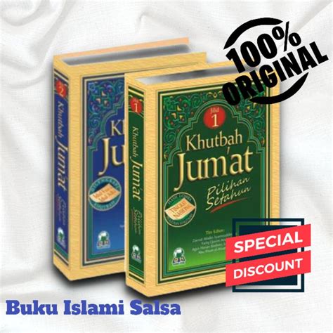 Jual Khutbah Jumat Pilihan Setahun 2 Jilid Lengkap Shopee Indonesia