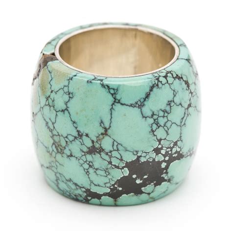 natural turquoise ring lenawald