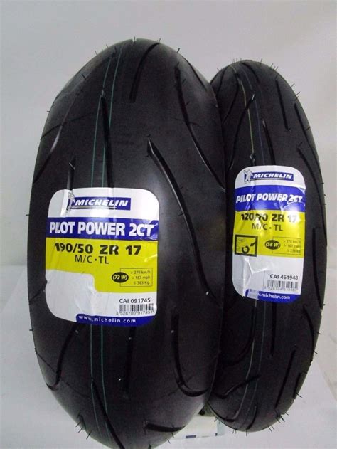 Reifen Satz MICHELIN PILOT POWER 2CT 180/55 ZR17 73W + 120/70 ZR17 58W ...
