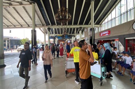 Puncak Arus Balik Di Bandara Soetta Diprediksi Besok Pergerakan