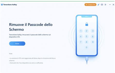 Sbloccare Iphone Codice Dimenticato Con Tenorshare 4uKey BitMat