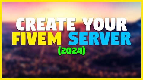 How To Create Fivem Server In 2024 Create Txadmin Server In Hindi